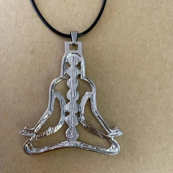 🆕Seven Chakras Stones Yoga Meditation Energy Necklace🆕 - Picture 5 of 8